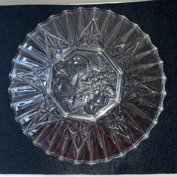 1950’s Federal Glass Pioneer Clear Dish - Picture 2 of 3